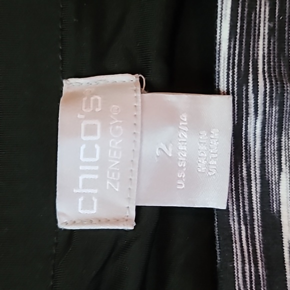 Chicos Zenergy Space Dye Ankle Leggings - Picture 3 of 5